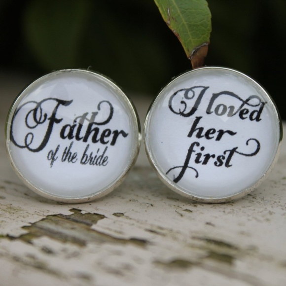 Handmade Other - New Handmade Father of the Bride Wedding Cuff Link